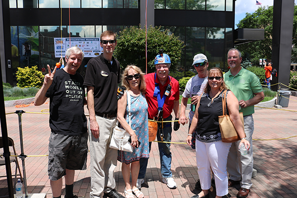 Over the Edge Group Photo